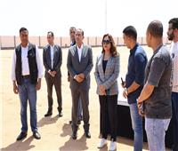 وزيرة التنمية المحلية تتفقد مشروع وحدة احتجاز المضبوطات ومركبات التكهين بالخانكة 