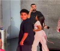 أبناء محمد رمضان يخطفون الأنظار في العرض الخاص لفيلم «أسد»