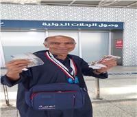 بعثة الحج تُعيد حقيبة مفقودة لحاج بمطار المدينة المنورة