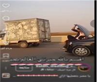 أمن الجيزة يكشف تفاصيل مقطع فيديو يظهر شخص يقوم بحركات خطرة