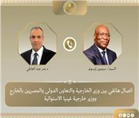 عبد العاطي ووزير خارجية غينيا الاستوائية يبحثان تعزيز العلاقات والتنسيق بشأن التنمية بإفريقيا