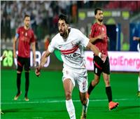 الزمالك يتقدم على اتحاد العاصمة في الشوط الأول 