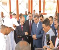 وزير العمل ومحافظ قنا يتفقدان مركز تدريب قفط