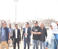 رئيس جامعة بنها يتفقد الأعمال الإنشائية بكفر سعد