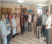وفد وزاري يتابع البرنامج التدريبي لمعايير جودة المستشفيات بسيناء 
