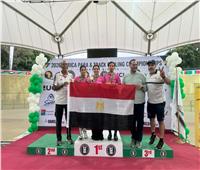 منتخب مصر للدراجات يحصد 27 ميدالية ببطولة إفريقيا للمضمار