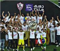 شاهد مراسم تتويج الزمالك بلقب الدوري المصري 2025-2026