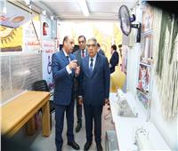 وزير العمل ومحافظ الدقهلية يفتتحان وحدة تدريب مهني متنقلة بنبروه