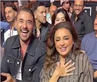 بعد سنوات من الانفصال.. لقاء أحمد عز وأنغام في الأهرامات يشعل السوشيال ميديا