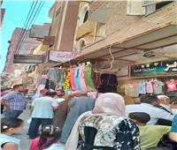 إصدار 14 ترخيصًا مؤقتًا وغلق 3 محال مخالفة في حملة مكبرة بمدينة مغاغة