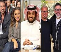  نجوم عادوا للظهور معًا بعد خلافات طويلة.. أنغام وأحمد عز في الصدارة
