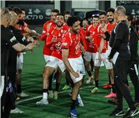 ممر شرفي في تدريب منتخب مصر احتفالاً بمرموش واللاعبين الجدد