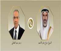 وزير الخارجية يؤكد لنظيره الكويتي على تضامن مصر مع دولة الكويت الشقيقة