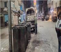 محافظة الجيزة ترفع 21 ألف طن قمامة ومخلفات بالأحياء والمراكز والمدن