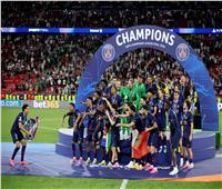 شاهد| مراسم تتويج باريس سان جيرمان بلقب دوري أبطال أوروبا