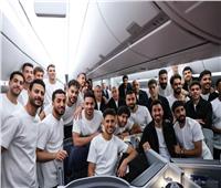 منتخب مصر يطير إلى أمريكا لخوض نهائيات كأس العالم «صور»
