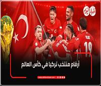 أرقام منتخب تركيا في كأس العالم.. انفوجراف