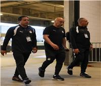 منتخب مصر يصل ملعب ودية البرازيل.. صور