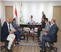 وزير الزراعة يبحث مع شعبة «بيض المائدة» آليات دعم المنتجين