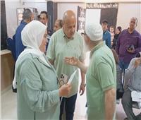 عبد المعز يتفقد المركز التكنولوجي بميت حلفا ويستمع للمواطنين 