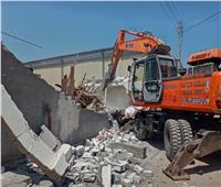 حملات لإزالة البناء والتعديات على أملاك الدولة بالإسكندرية