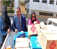 بالصور.. تموين الإسماعيلية يضبط مخزن "لانشون وأجبان فاسدة" ويحبط تهريب الدقيق