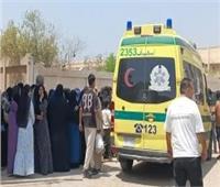 إصابة فتاة سقطت من قطار في قنا 