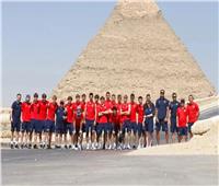 منتخب شباب روسيا يزور الأهرامات 