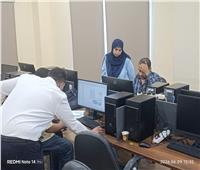 محافظ قنا يشهد فعاليات تدريب مشروع "حيّنا" بمكتبة مصر العامة 