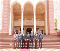 الجامعة البريطانية في مصر تستقبل وزير الرياضة الليبي لبحث التعاون