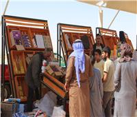 استمرار فعاليات السوق الأسبوعي بمدينة السلام لخدمة أهالي رفح والشيخ زويد