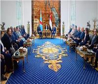 الرئيس السيسي يشيد بمواقف الكونغو الديمقراطية الحكيمة والمسئولة في ملف مياه النيل