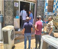 توجيه 70 إنذاراً وحصر المنشآت غير المرخصة وتصحيح الأوضاع بنجع حمادي وقوص