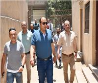 رئيس مياه الشرب بالجيزة يتابع ميدانيًا منظومة العمل بالبدرشين وأبو النمرس