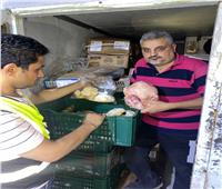 التحفظ على 4.5 طن لحوم ودهون مجهولة المصدر في حملة للطب البيطري بالدقهلية