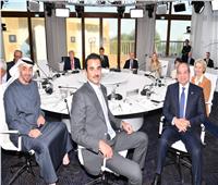 الرئيس السيسي يشارك في جلسة الخروج من الأزمات وضمان الاستقرار بالشرق الأوسط