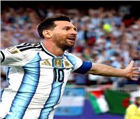 بعد الهاتريك أمام الجزائر| ميسي يعادل رقما مميزا في كأس العالم
