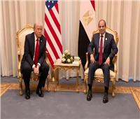 ترامب: علاقتنا بالقاهرة قوية.. ومصر تحظى باحترام العالم