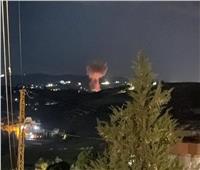 غارة إسرائيلية تستهدف بلدة النبطية الفوقا جنوب لبنان