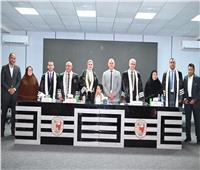 رئيسا جامعتي سوهاج وأسوان يشهدان مناقشة دكتوراه حول أنظمة القوى الكهربائية  
