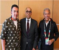 سفير مصر في كندا يستقبل بعثة منتخب مصر