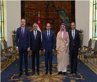 الرئيس السيسي يبحث مع وزراء خارجية باكستان والسعودية وتركيا عددا من الملفات الإقليمية