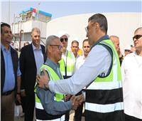 وزير الصناعة يتفقد المناطق الصناعية في بني سويف