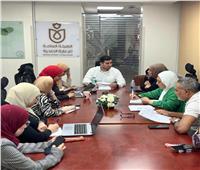 اجتماع موسع لهيئة الرعاية الصحية بالإسماعيلية لمتابعة العيادات والطواريء 