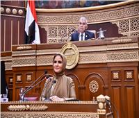 سحر نصر تستعرض تقرير قانون الشركات المساهمة 