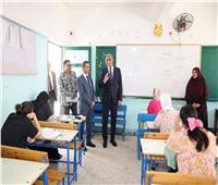 محافظ كفر الشيخ يتفقد لجان الثانوية العامة ويوجه بتوفير أوجه الرعاية للطلاب