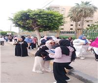 طلاب وطالبات الثانوية بالمنوفية: امتحان الفرنساوي سهل
