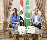 محافظ المنيا يستقبل وزيرة الثقافة لافتتاح ملتقى أدباء وسط الصعيد الـ23