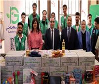 انطلاق قافلة «إيد واحدة» بقرية الحجاز بالإسماعيلية