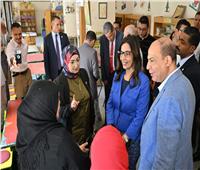 وزيرة الثقافة ومحافظ المنيا يتفقدان مشروعات تطوير مسرح قصر ثقافة المنيا وقصر ثقافة أبو قرقاص